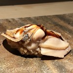 菊鮨 - 煮蛤（九十九里）・・何時もながらの安定した美味しさ。