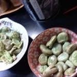 居酒屋むらさき - 茹でそらまめ