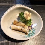 圭蔵 - 穴子とブロッコリー