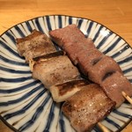 第三秋元屋 - 白金豚バラ150円とレバ120円