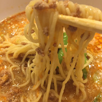 個室中華 頤和園 溜池山王店 - 麺に挽き肉が絡み美味い！