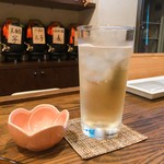 旬彩 天ぷら 心来(しんら） - 梅酒