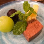 旬彩 天ぷら 心来(しんら） - デザート