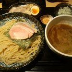 つけ麺 道 - つけ麺＋使命戦利品（海苔＆塩チャーシュー）