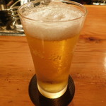 鉄板創作 東 - 生ビール
