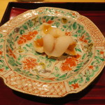 銀座 しのはら - お造りの二：石陰貝