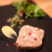 CACHETTE965 - 贅沢コース 3542円 のパテ・ド・カンパーニュ