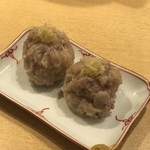 饗 くろ喜 - トッピングの生姜が千切りから、みじん切りになり、落ちにくく、食べやすくなっていました。