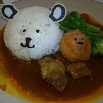 THE GUEST Cafe&diner - 辛さ控え目『なかよしカレー』サラダ付き