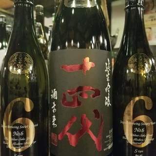 多種多様な銘柄の日本酒