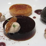 ユニッソン デ クール - フォアグラ・ミキュイとイチジクのプレセ"グァテマラ"ＵＰ２