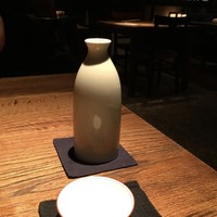 蕎麦懐石 無庵 - 燗酒（久寿玉）