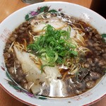 尾道ラーメン 暁 - チャーハンセットの尾道ラーメン