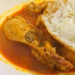 ロイヤルグリーン レストランアンドバー - チキンライスワンプレート(チキンカレー)