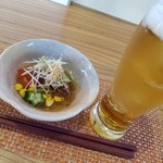 和食ながい - お通しの酢の物