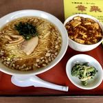 中華料理　幸莱 - らーめん＆ミニ麻婆豆腐丼セット