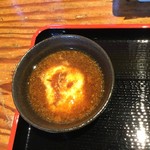 たぬ金亭 - たぬ金亭　トッピングの「ながとろ」