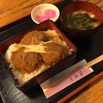 割烹 三州家 - ヒレカツ丼（1,080円）