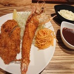 ヘレカツ・海老フライ単品