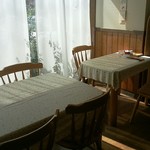 Tanpopo - 店内（奥の2人席を利用させていただきました。）