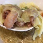 香港雲呑専門店 賢記 - ★海老焼売雲吞麺（850円）★海老焼売