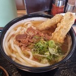 麺 和田や - 肉ごぼう天うどん　730円