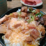 Homemade Ramen 麦苗 - 玉子を混ぜます