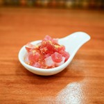 千住葡萄酒 - ☆鮪の昆布締め