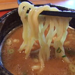 実咲庵 - にぼしつけ麺　「麺」