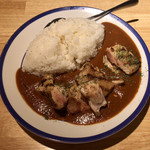 チキンビストロ WAIGAYA - チキンカレー（グリルチキン）大盛り ¥800