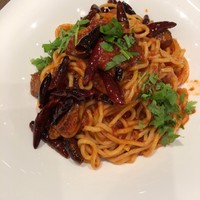 ダルマット 六本木ヒルズ店 - 名物激辛アラビアータ 大盛り