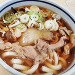 駅そば大宮 - 埼玉県産小麦肉うどん￥500