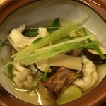 御料理 めなみ - 土瓶蒸しの具