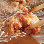 【割烹白だし】若鶏の旨だし唐揚げ