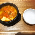 韓美膳 - スンドゥブ(本来はライスがつきます)