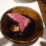 みよし - 和牛刺身（これから食べます）