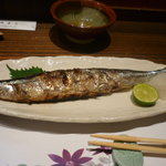 みよし - サンマ塩焼き