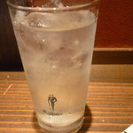 みよし - 芋焼酎水割り一杯目