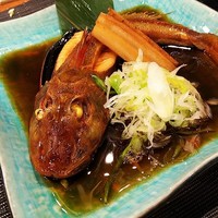 海鮮原始焼 ろば炭魚 赤羽本店 - はうぼうの煮付（￥６８０）