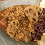 森林食堂 - 蓮根キーマカレー アップ