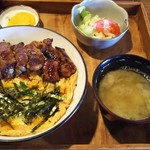 蔵屋 - ステーキ丼  コンプリート