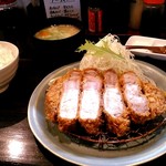 熟成豚 かわむら - ごはん・とん汁付き