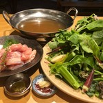 Yasai Too Nabe To Age Mon To Tomari Gishimizu - 奈良県明日香村の採れたて野菜を沢山使ってます。味の濃い～こだわりのお野菜ご堪能していただけます。