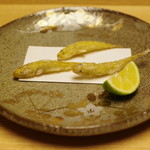 魚石 - イサザの天麩羅