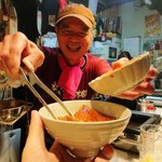 生ホルモン処 おさむちゃん。 - on the rice の瞬間(笑)