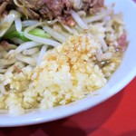 ラーメン二郎 - ニンニク多め
