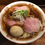 中華そば しば田 - 「中華そば」830円＋味玉