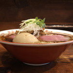 中華そば しば田 - 小ぶりの丼