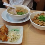 天下一品 - ミニこってりスー大スタＤセット