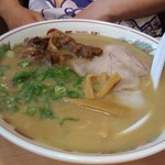 天下一品 - 新しくメニューに加わったモツラーメン